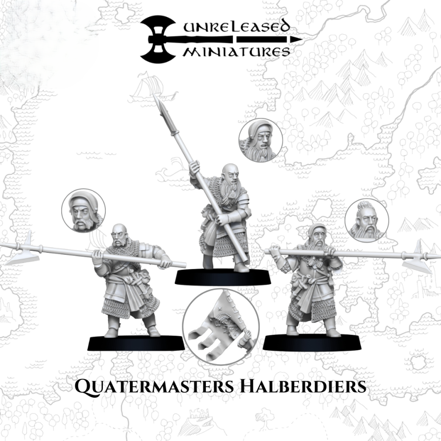 Quartermaster Halberdiers